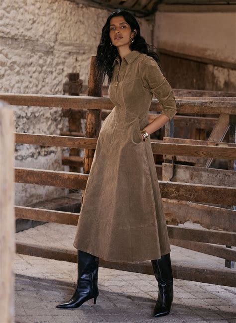 corduroy dress - elchoricharrua.com