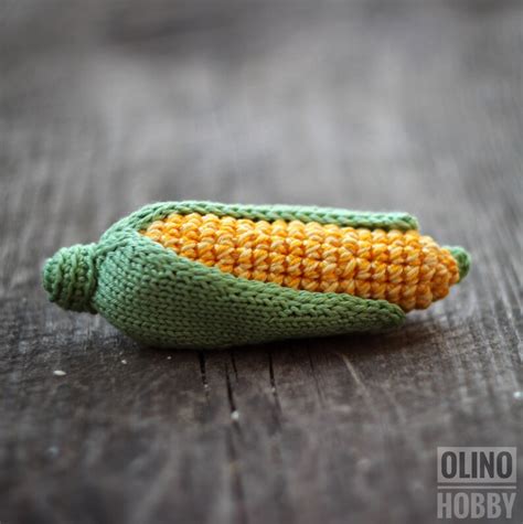 CORN Crochet Pattern PDF Crochet Corn Pattern Crochet Etsy