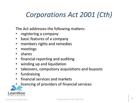 CORPORATIONS ACT 2001 - SECT 311 Reporting to ASIC