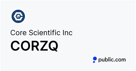 CORZQ: Core Scientific Inc Stock Price Quote - OTC US - Bloomberg