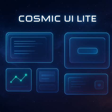 Cosmic UI - muktibox.com