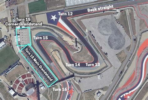 COTA Turn 15 View Guide & Grandstand Seating Chart