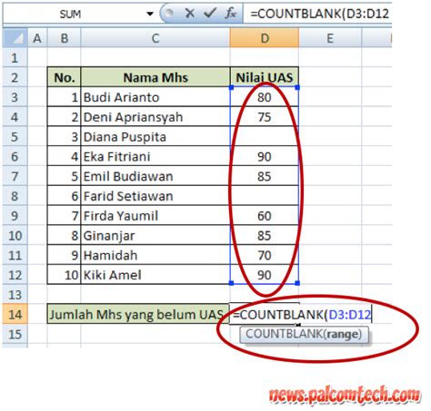 COUNTBLANK (Fungsi COUNTBLANK) - Dukungan Microsoft - wintechmobiles.com