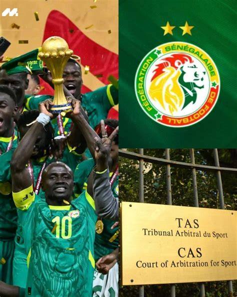 Court of Arbitration confirms Senegal AFCON title appeal - raincitystudios.com