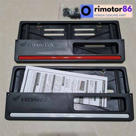 cover pelindung plat nomor original motor honda bisa universal list ... - raincitystudios.com