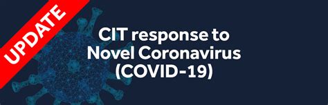 COVID-19 Information (Update) : CIT International