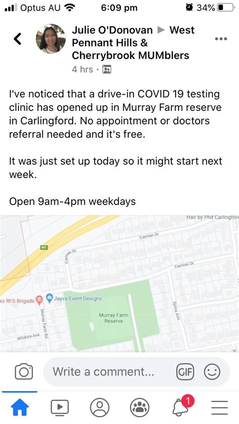 COVID-19 Testing Clinics in Cherrybrook healthdirect