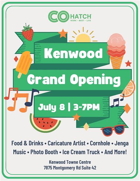 COhatch Kenwood Grand Opening Celebration - HappeningNext