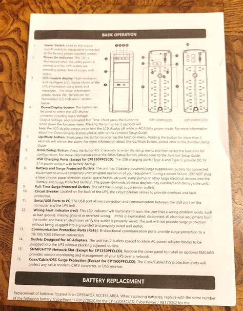 CP1350PFCLCD CP1500PFCLCD User’s Manual