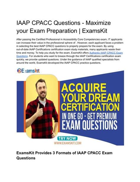 CPACC Exam Fragen
