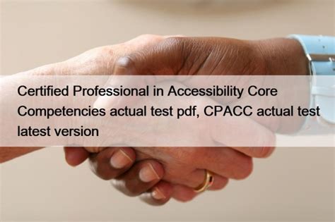 CPACC Online Tests