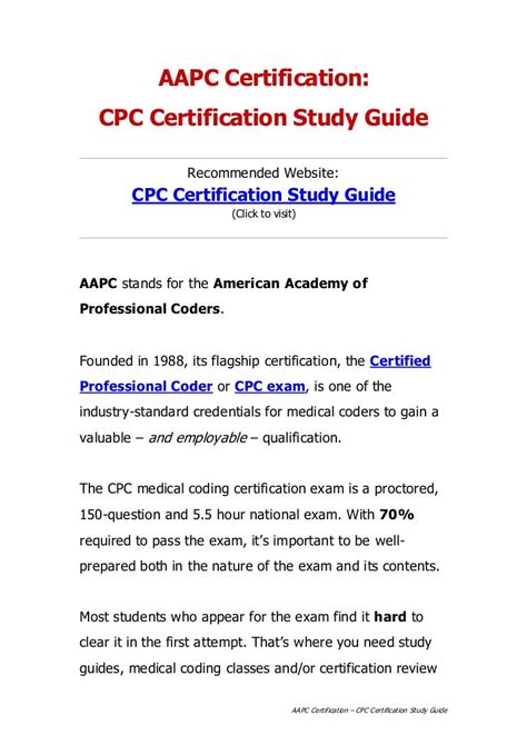 CPC-CDE Prüfungs Guide