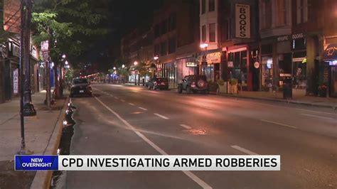 CPD: 24 armed robberies throughout Northwest Side since Saturday