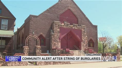 CPD issues community alert after string of church break-ins in Englewood