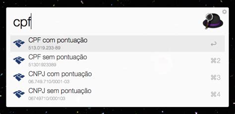 CPF/CNPJ Generator Packal
