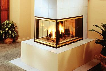 CPF-38 Three-Sided Peninsula Merit™ - Socal Fireplace