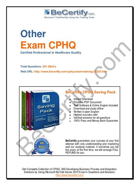 CPHQ PDF