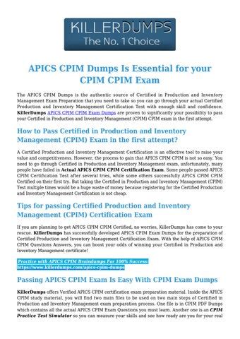 CPIM-8.0 Dumps.pdf