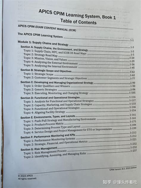 CPIM-8.0 Fragenkatalog