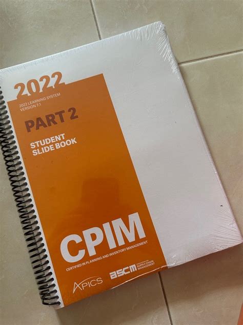 CPIM-Part-2 Buch