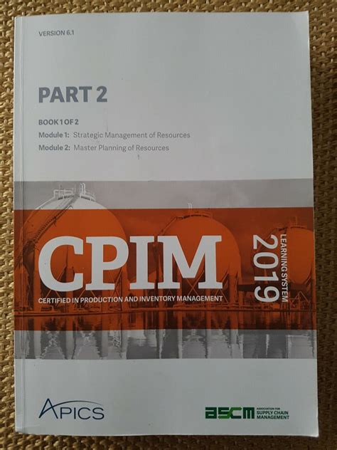 CPIM-Part-2 Trainingsunterlagen