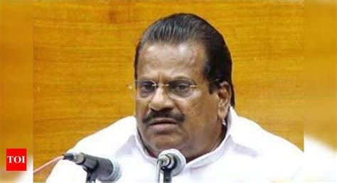 CPM directs E P Jayarajan to quit after nepotism row - Times of …