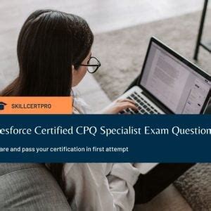 CPQ-Specialist Examsfragen