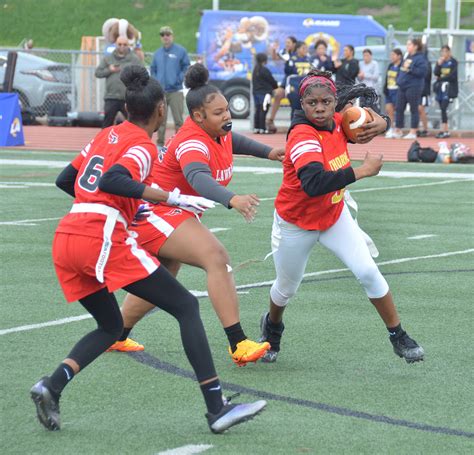 CPS student earns district's first-ever scholarship for women's flag football