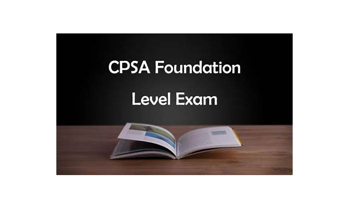 New CPSA Test Format