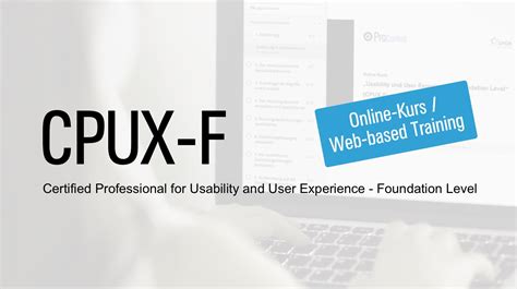 CPUX-F Online Prüfungen