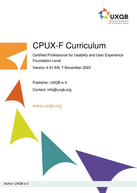 CPUX-F PDF