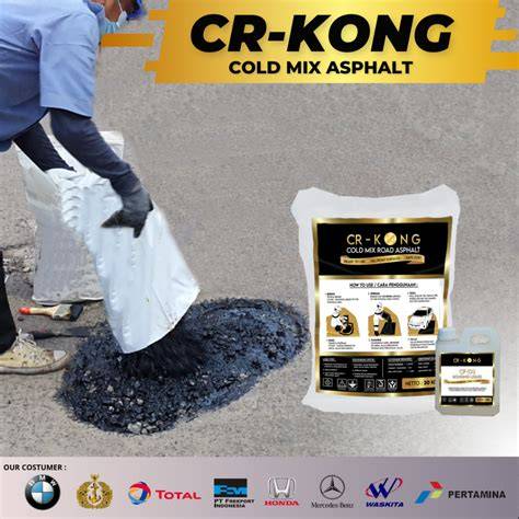 CR KONG ASPAL COLDMIX - Instant Asphalt 20 Kg - raincitystudios.com
