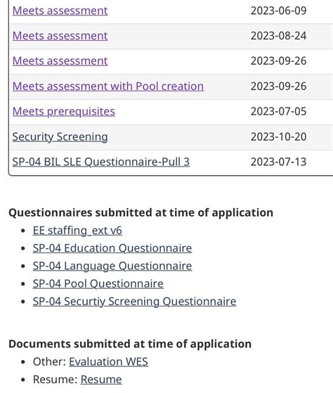 CRA job selection pool of qualified candidates - Page 870 ...