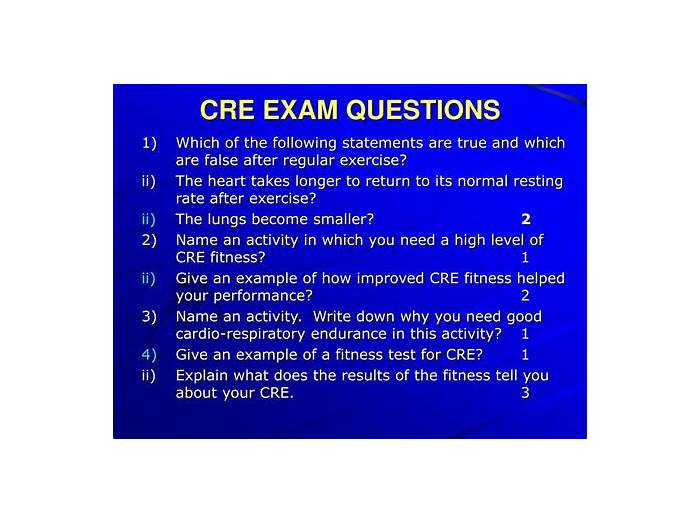 CRE Prüfungsvorbereitung