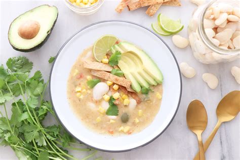 CREAMY LARGE WHITE LIMA BEAN SLOW COOKER SOUP