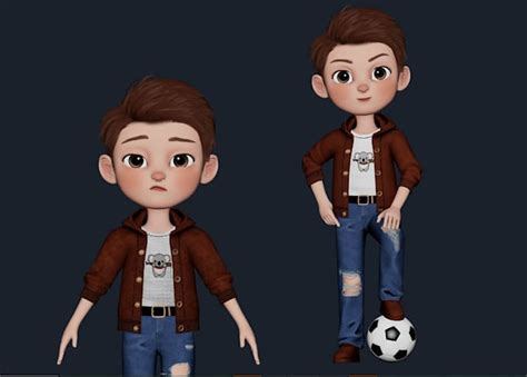 Create stylized 3d cartoon character rigging, cute mascot for ... - Fiverr - muktibox.com