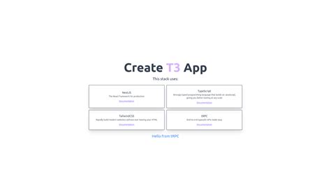 Create T3 App - coolestguyplanet.net
