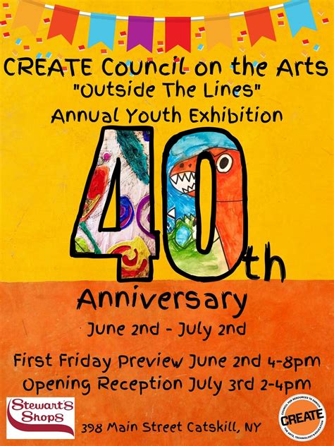 CREATE celebrates 40th annual Youth Arts Exhibit