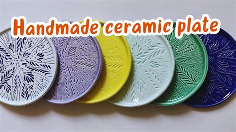 Creating Beautiful Handmade Ceramic Plates - muktibox.com