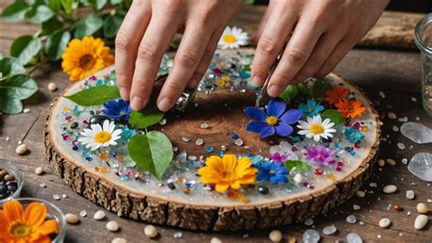 Creating Resin Art With Natural Elements - Christine Britton - muktibox.com