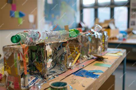 Creative 3D Models from Recycled Waste Materials - raincitystudios.com