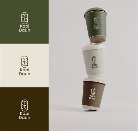 creative minimalist line art organic coffee shop packaging branding ... - muktibox.com