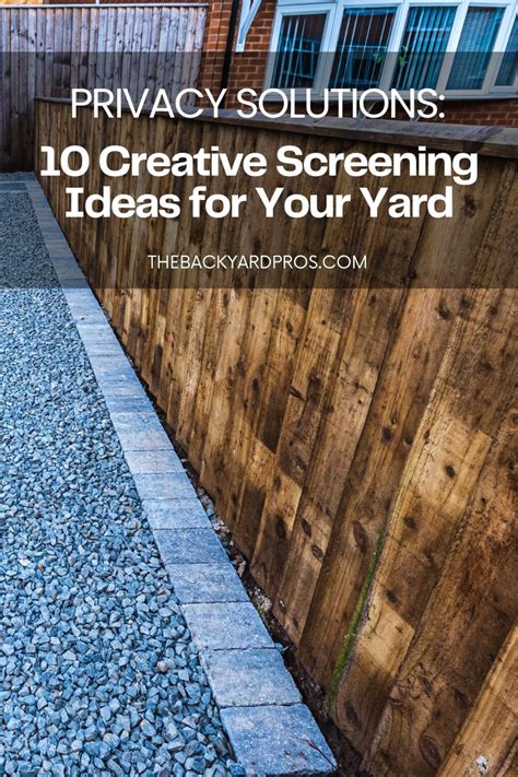 Creative Screening For Privacy - Swansons Nursery - raincitystudios.com
