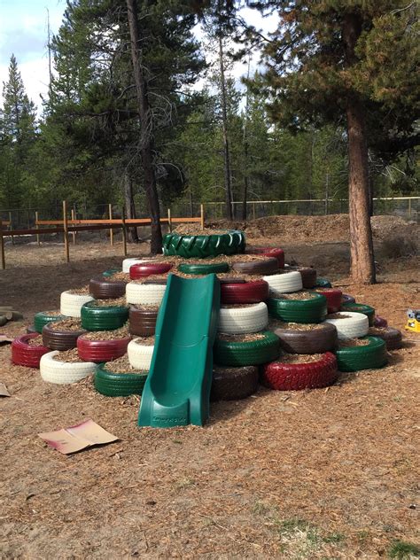Creative Uses For Recycled Tires On Your Playground - raincitystudios.com