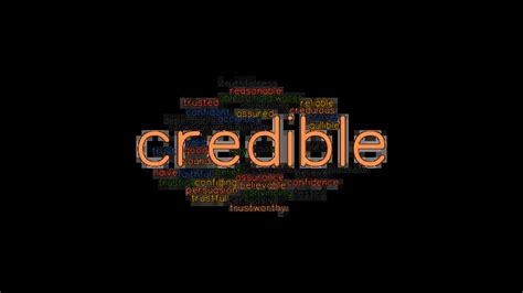 CREDIBLE Synonyms and Related Words. What is Another Word for CREDIBLE