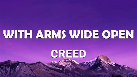 CREED - ARMS WIDE OPEN LYRICS - SongLyrics.com