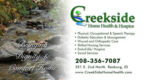 CREEKSIDE HOME HEALTH CARE - Quality of Care