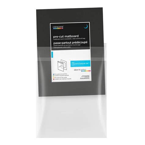 Crescent Select Archival Pre Cut Photo Matboard - muktibox.com