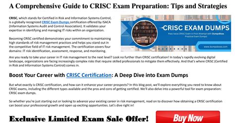CRISC Prüfungs Guide