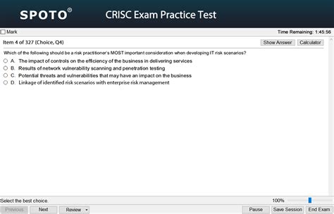 CRISC Tests